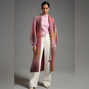 Anthropologie Ombré Knit Duster